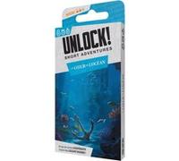 Jeu d'escape game Asmodee Unlock! Short 12 Le cœur de l'océan Multicolore C