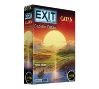 IELLO – Jeu d'escape game coopératif EXIT : Cap sur Catan – VF – 1–4 joueurs – Dès 12 ans
