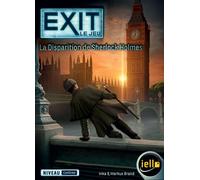 Jeu d'escape game Iello Exit La Disparition de Sherlock Holmes (Confirmé)
