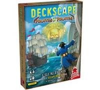 Jeu d'escape game Super Meeple Deckscape Pirates vs Pirates L'île au trésor G