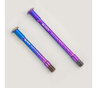 Jeu d'essieux traversants pour vélo de route 34 g en alliage d'aluminium 7075 léger 12 mm de diamètre 161 mm et 117 mm de longueur pour géant pour TCR pour modèles Hélice Revolt Langma et LIV (coloré)