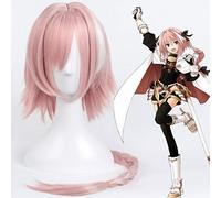 Jeu destin Grand ordre Cosplay perruques Astolfo Kuro pas de cavalier Cosplay perruque résistant à la chaleur synthétique perruque Halloween fête FGO Cosplay