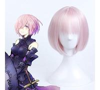 Jeu destin Grand ordre Cosplay perruques Mash Kyrielight Cosplay perruque synthétique perruque cheveux Halloween fête femmes FGO Matthew Kyrielite