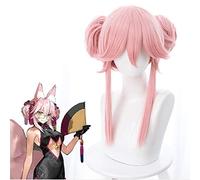 Jeu destin Grand ordre Cosplay perruques Tamamo No Mae perruque Cosplay résistant à la chaleur perruque synthétique Halloween carnaval fête destin FGO perruque