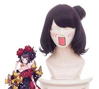 Jeu destin Grand ordre FGO Cosplay perruque Katsushika Hokusai Cosplay perruque résistant à la chaleur synthétique perruque Halloween carnaval fête