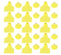 Jeu D'étiquettes Auriculaires pour Bétail, Identification Facile, 50