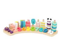 Vilac – Jeu d'éveil 1-2-3... Sous la Canopée – Jouet en bois, Montessori, motricité