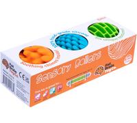 Fat Brain Toys Jeu d'éveil 3 balles sensorielles dès 6 mois multicolore TU