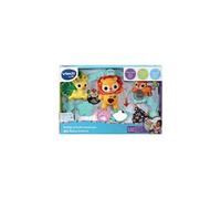 VTech - Arche d'Éveil Musicale des Baby Loulous, Arche de Poussette - 3/24 Mois- Aches, 4 Objets, 3 animeaux, Piles Version FR