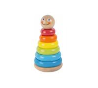 Jeu d'éveil bébé à empiler - Jouet en bois