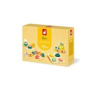 Jeu d'éveil Box Tortue à Tirer Perles à Enfiler Stand Musical et Puzzle