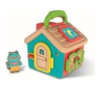 Clementoni Jouet Maison d'Activités Montessori 18 mois+ – Fermetures variées, sans piles