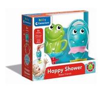 Clementoni Baby 17444 - Mes Premiers Amis du Bain - Jouets de Bain - Jouet bébé, Jouet Premier âge, Jouet d'Éveil - 6 Mois et Plus