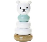 Jeu d'éveil empilable - VILAC - Sora Bear Shinzi Katoh - Age minimum 12 mois - Couleur bleu, blanc et beige