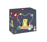 Jeu d'éveil en bois Janod Jaguar à promener Tropik