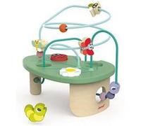 Janod - Caterpillar and Co Looping - Wooden Early - Learning Toy - Educational Game - Fine Motor Skills - 12 Months - J08253