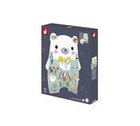 Jeu d'éveil en bois Pure Panneau d'activité Ourson