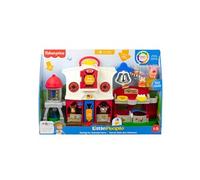 Fisher-Price Little People Les Animaux de la Ferme avec Lumières et musiques, édition Anglais et français, Jouet d'Éveil Progressif, pour Tout-Petits et Enfants de 1 à 5 Ans, GXF15