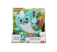 Fisher-Price - Jeu d'éveil Solal le Narval - Musical et lumineux - Version française HRC56