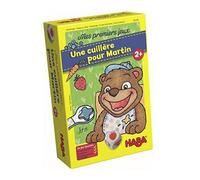 HABA - Mes Premiers Jeux - Une cuillère pour Martin - Jeu de société Enfant - Jeux de mémoire et d'adresse - Stimule Le langage - Jeu Libre - Educatif - Ludique - 2 Ans et Plus - 301076