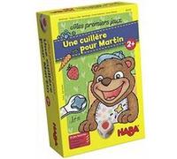 HABA - Mes Premiers Jeux - Une cuillère pour Martin - Jeu de société Enfant - Jeux de mémoire et d'adresse - Stimule Le langage - Jeu Libre - Educatif - Ludique - 2 Ans et Plus - 301076
