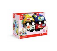 HaPe Voitures à rétrofriction et circuit lavables 11 x 30 x 18 cm