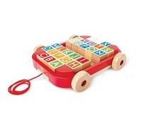 Jeu d'éveil Hape Set de Cubes Lettres à Tirer G