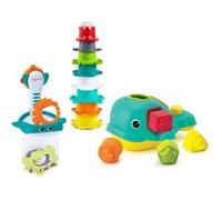 Coffret de bain 17 pièces Orque pour bébé - Infantino