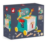 Jeu d'éveil Janod Brico'Kids Chariot Robot Multicolore G