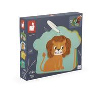 Jeu d'éveil Cartes tactiles Savane