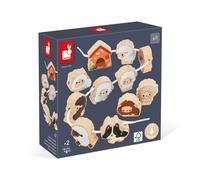 Jeu d'éveil Janod Perles à enfiler Moutons