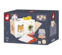 Jeu d'éveil Janod Pure Boîte à mouchoirs Multicolore