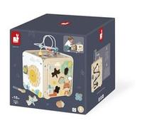 Jeu d'éveil Janod Pure Grand cube multi-activités Multicolore