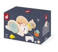 Jeu d'éveil Janod Sweet Coconut Chariot Cube Escargot G