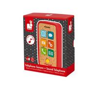 Janod Téléphone Sonore 18 Months-3 Years Multicolor