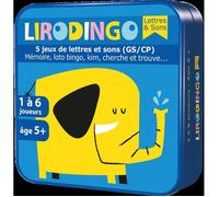 Asmodee Aritma Lirodingo GS-CP - Jeux de société - Jeux éducatif - Jeu Enfant à partir de 5 Ans - 1 à 6 Joueurs - 20 Min - Version française