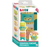 Jeu d'éveil Ludi Coucou caché Peekaboo Multicolore G
