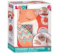 Jeu d'éveil Ludi Coussin d’activités Renard Multicolore E