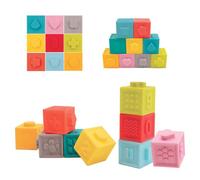Ludi Jeu d'éveil Cubes emboîtables Multicolore E