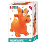 Ludi Rocker My Bouncing Dino pour enfants Orange