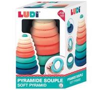 Jeu d'éveil Ludi Pyramide d'anneaux Multicolore G