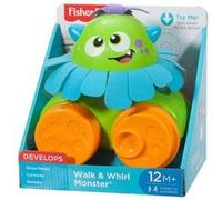 Fisher-Price – Jouet d'éveil – Mon Monstre à Tirer FHG01 – Multicolore – 1 an et +