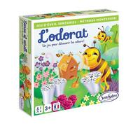 Sentosphère – Jeu d'éveil sensoriel L'odorat – 23,5 x 23,5 x 4 cm