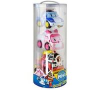 Jeu d'éveil Silverlit Robocar Poli véhicules friction pack de 3 Multicolore G