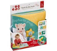 Sophie la Girafe - Touch & Play Book Sophie la Girafe - Livre d'Eveil Intéractif pour Bébé - Facile à Manipuler - Maxi Format avec 8 Pages - Couleurs Vives et Contrastées