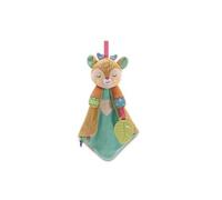 VTech - Tifan, Mon Doudou Berceuses, Doudou Peluche Bébé avec Attache Tétine et Anneau de Dentition, Musique Douce et Sons Apaisants, Lavable en Machine, Cadeau de Naissance - Contenu en Français
