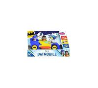 TOMY Jeu d'éveil Batmobile E73262 3 en 1 - mécanisme à friction, bruits - Dès 12 mois, multicolore