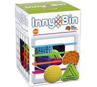 Fat Brain Toys – Cube à formes InnyBin – Jouet sensoriel éducatif coloré – 10 mois +