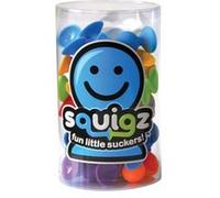 Jeu d'éveil Tomy Squigz Starter 24 petites ventouses Multicolore G