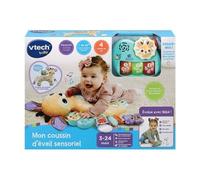 Jeu d'éveil Vtech Baby Mon coussin d'éveil sensoriel